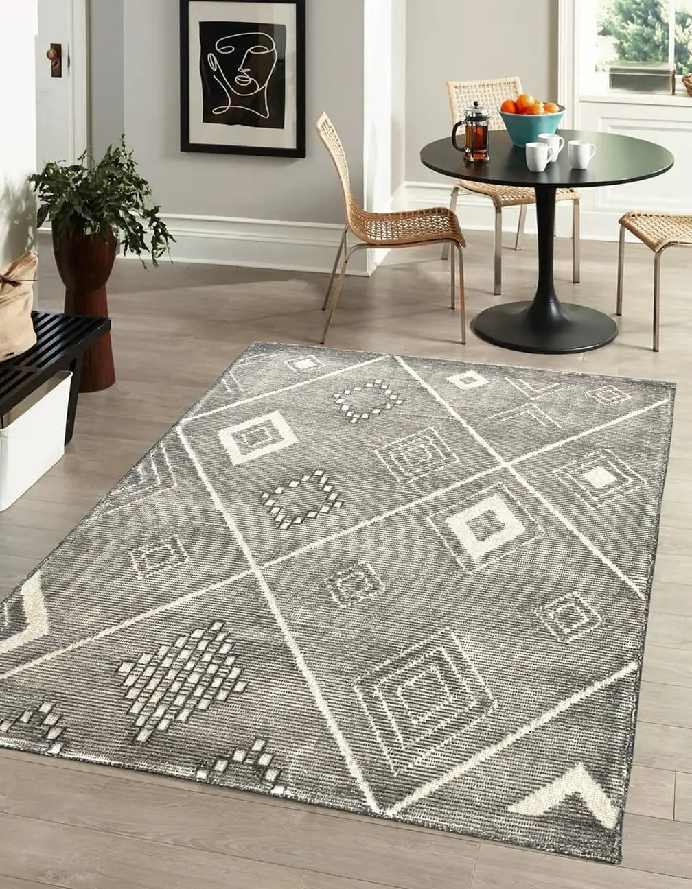 Hand tufted Modern Wool Carpet