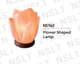 Flower salt lamp