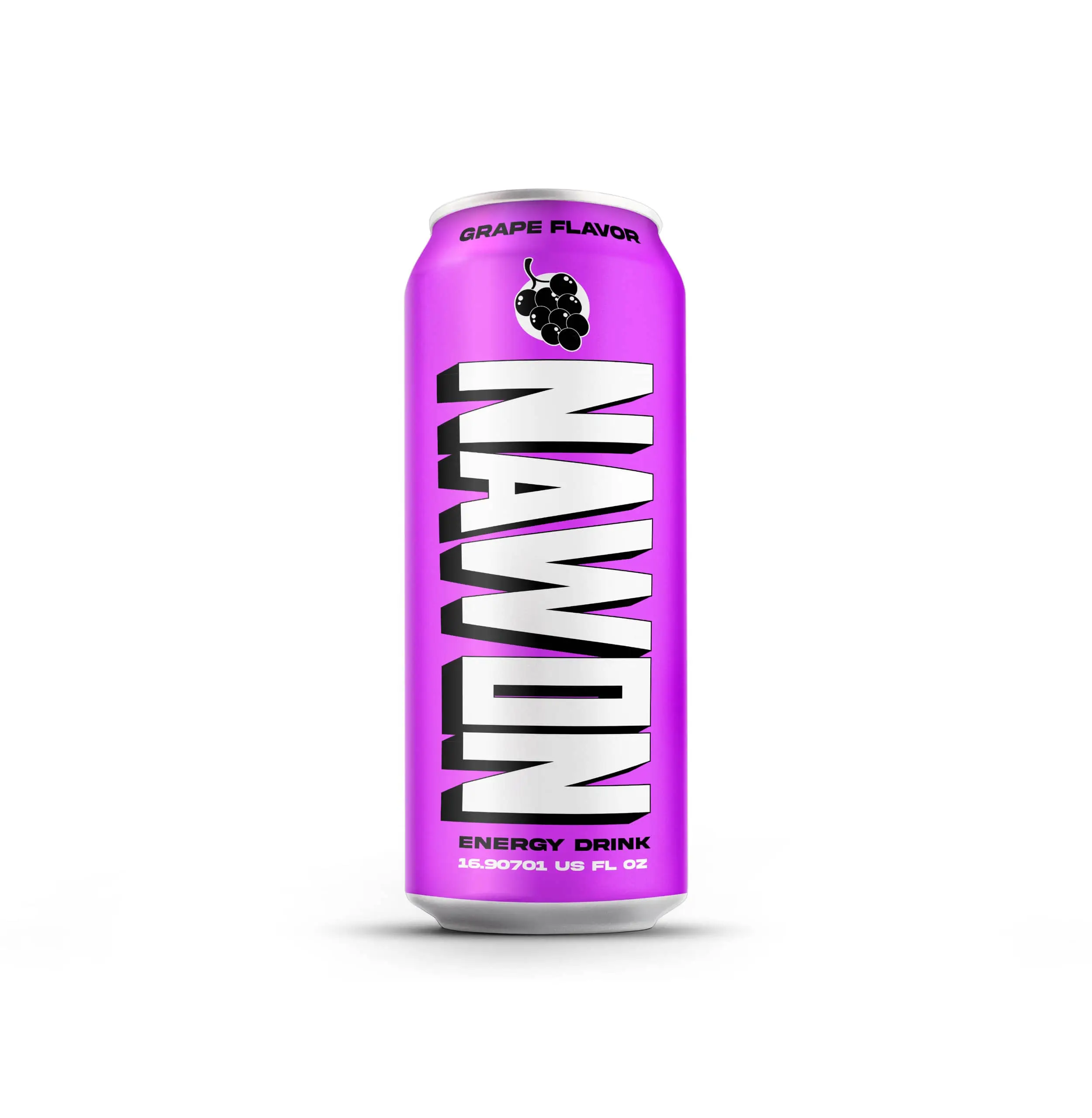 250ml NAWON Grape Flavor Energy Drink Taurine with Carbonate Private Label OEM ODM Wholesale Vietnam Beverage Manufacture