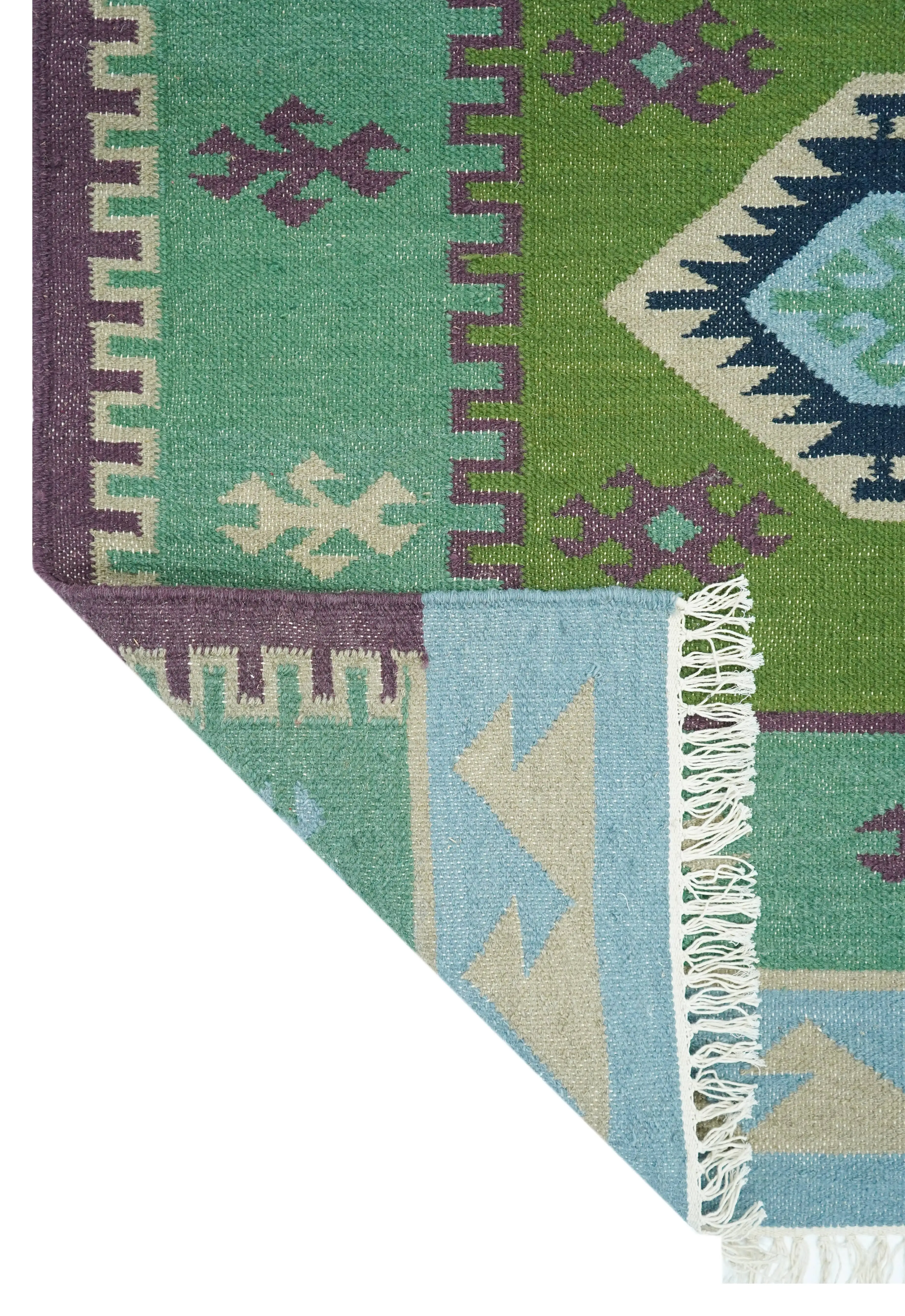hand woven wool rug