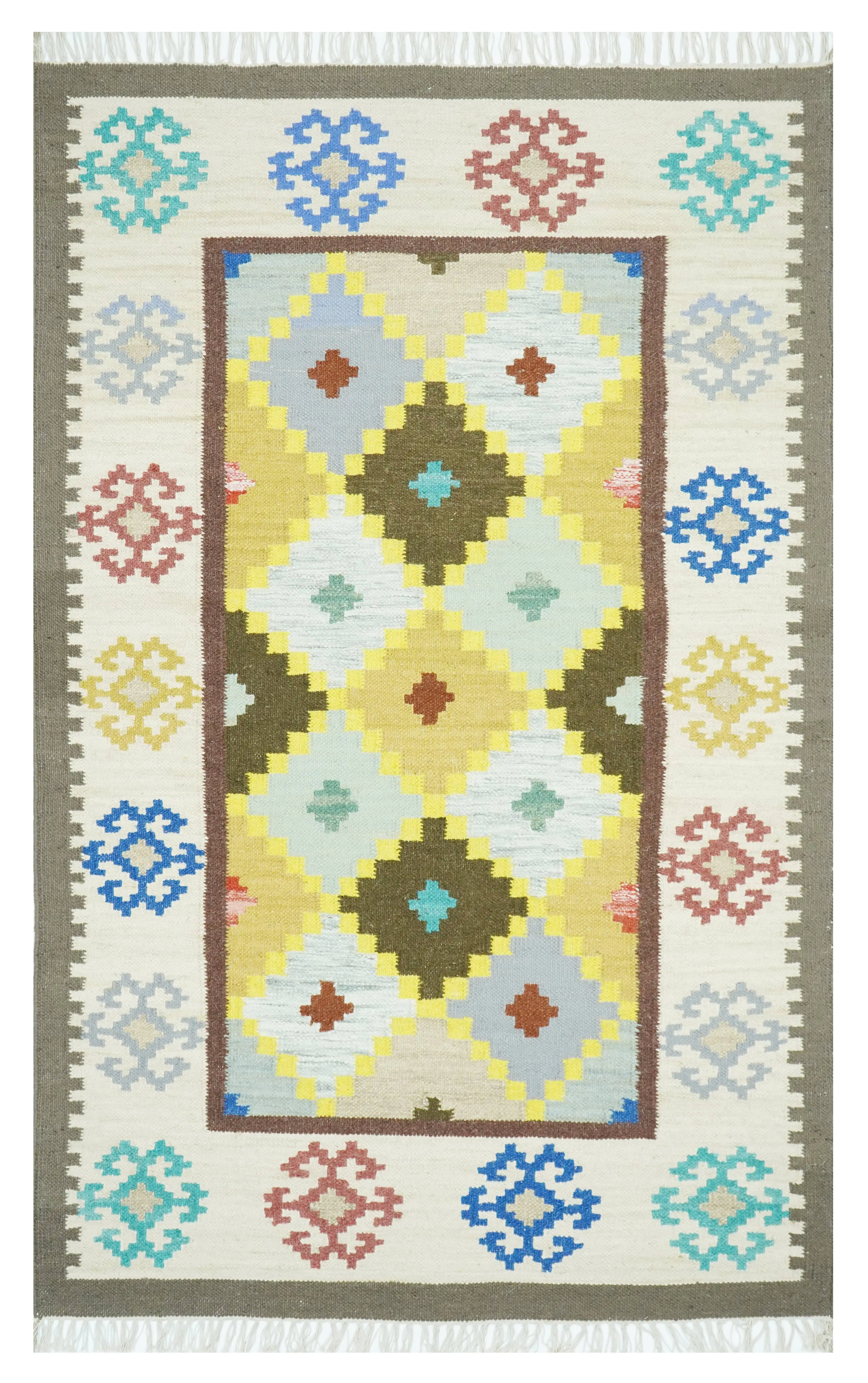 hand woven wool rug