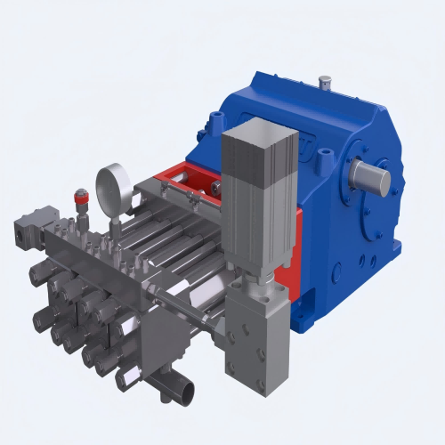 High pressure plunger pumps suitable for powder metallurgy processes