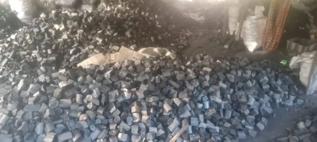Halaban wood charcoal
