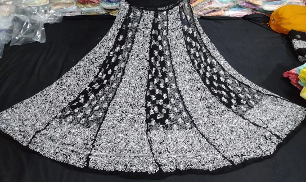 Chikankari lehenga