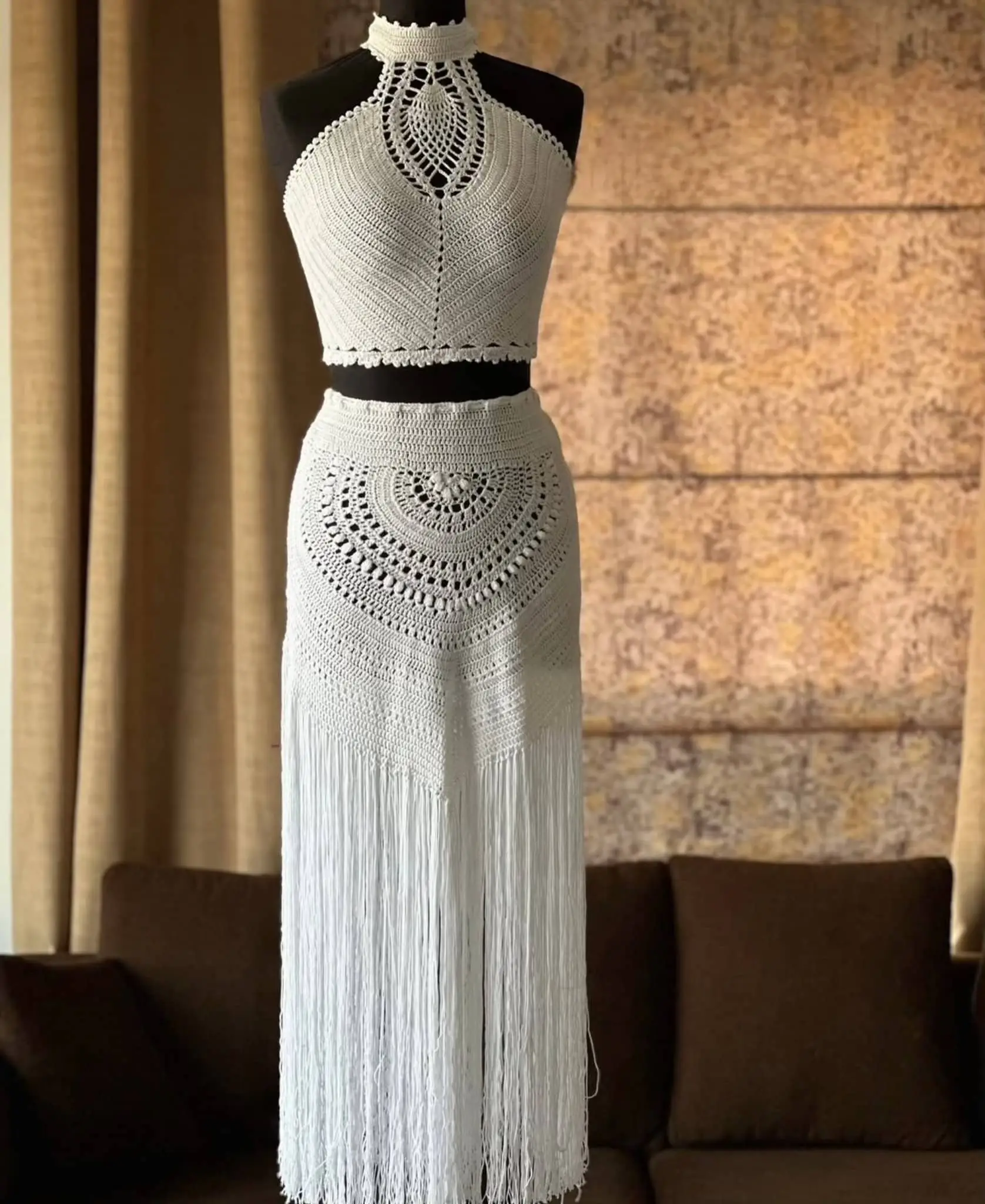 Macrame Dress - Bride 04 Collection
