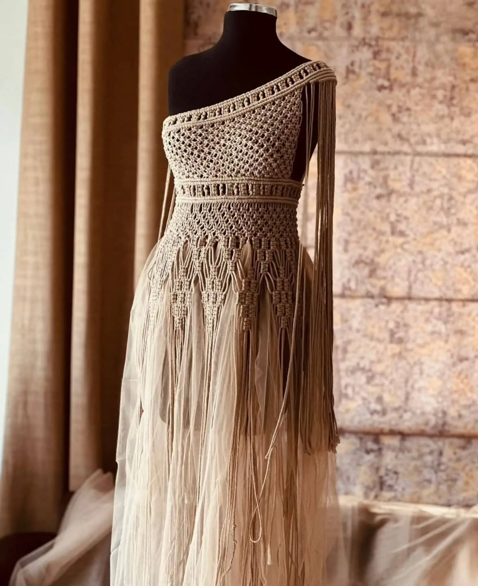 Macrame Dress - Roman Collection