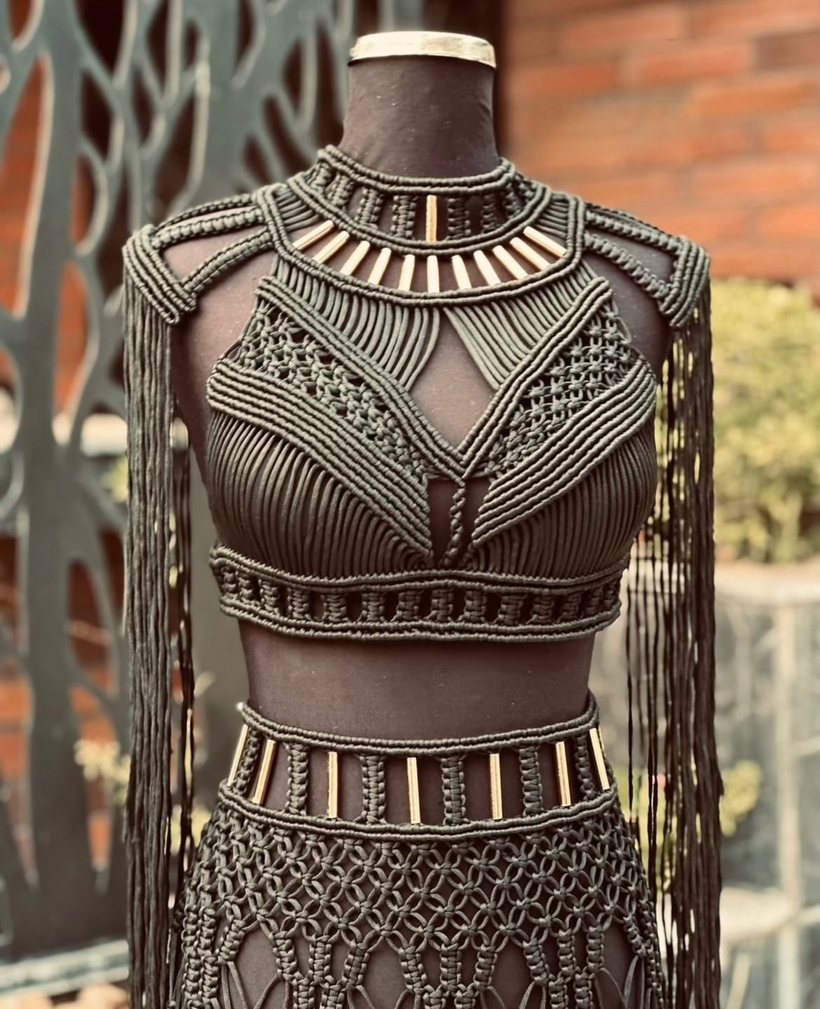 Macrame Dress - Egypt Collection