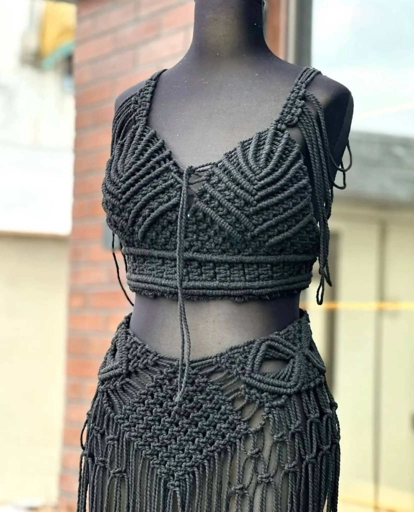 Macrame Dress - Beach Collection