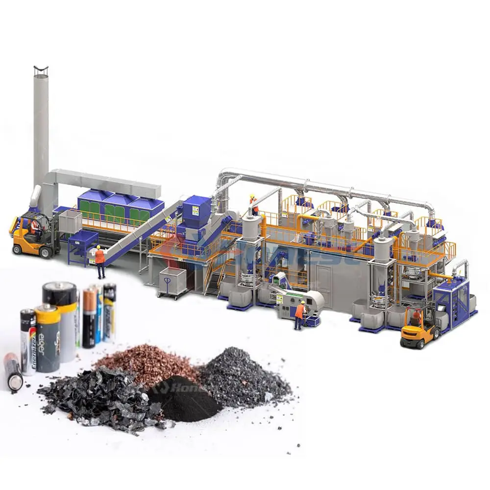 Lithium battery recycling machine