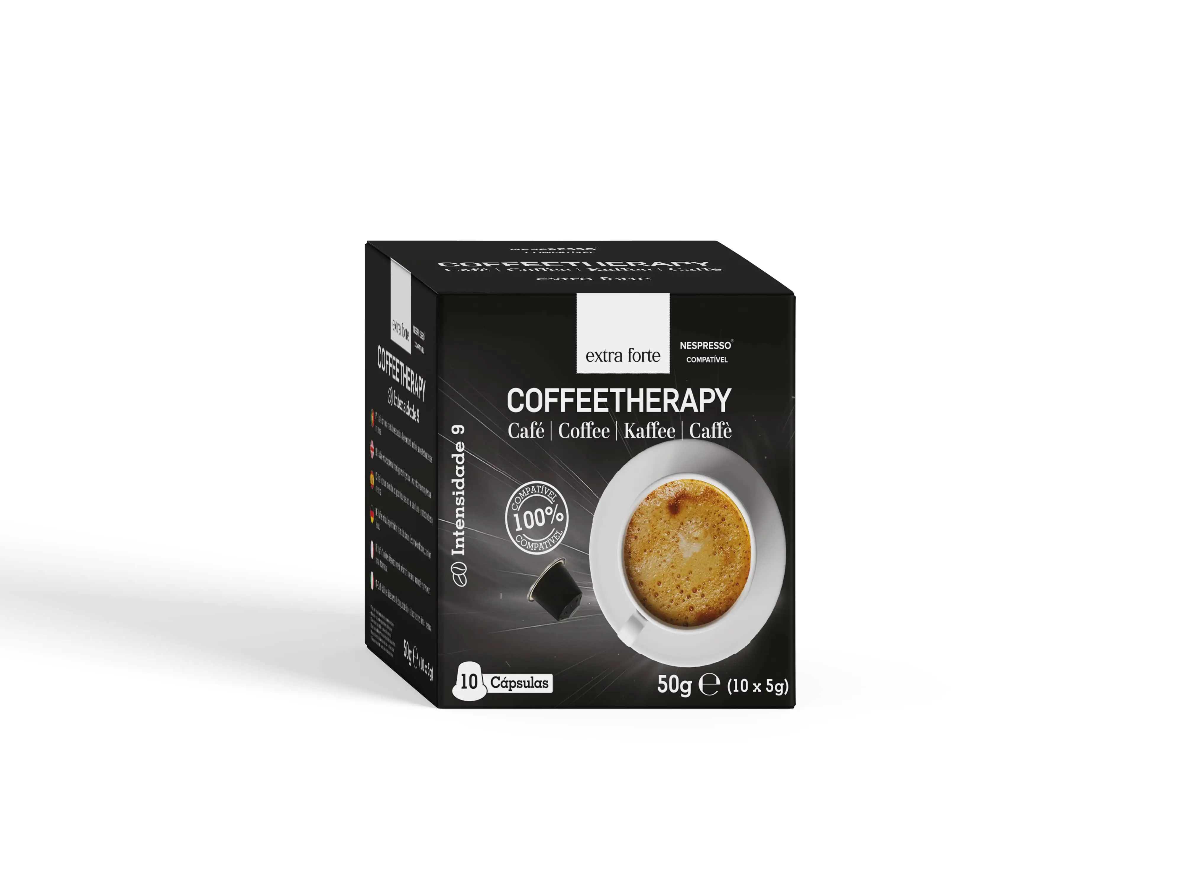 CoffeeTherapy "Extra Forte" CX10 (Cápsulas compatíveis com Nespresso®)