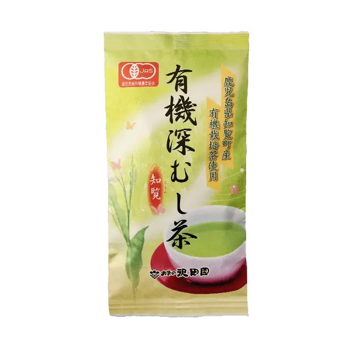 Organic Fukamushicha (Deep steamed tea) 100g