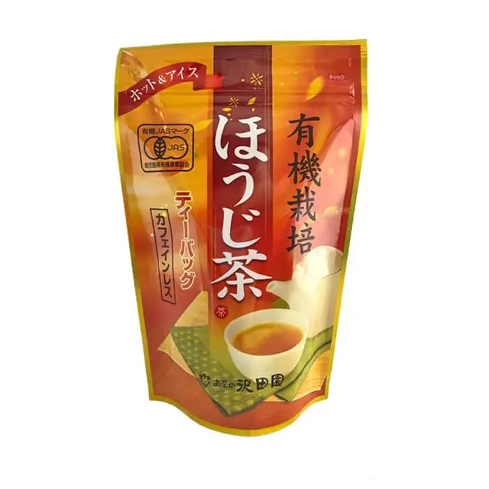 Organic Houjicha Tea bag (Japanese Roasted Green Tea)