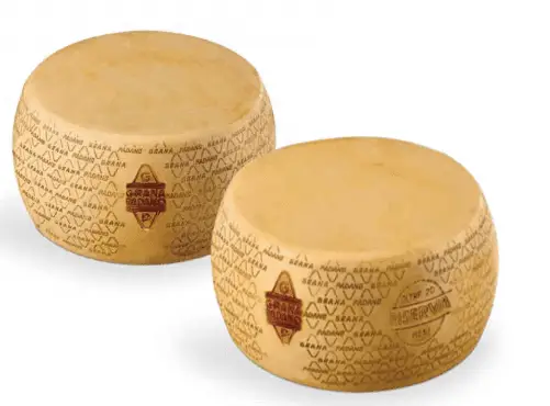 Parmiggiano and Grana Padano