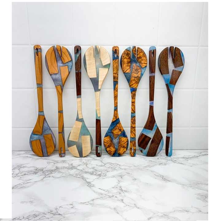 Spoon resin and wooden unique products