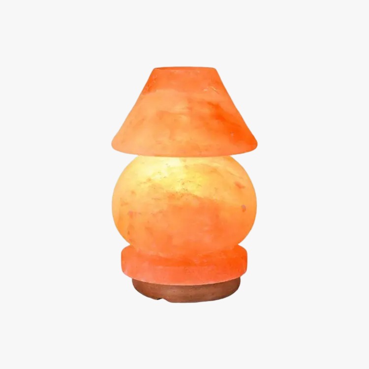 Umbrella salt lamp