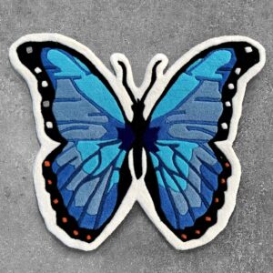 Blue Morpho Butterfly Doormat