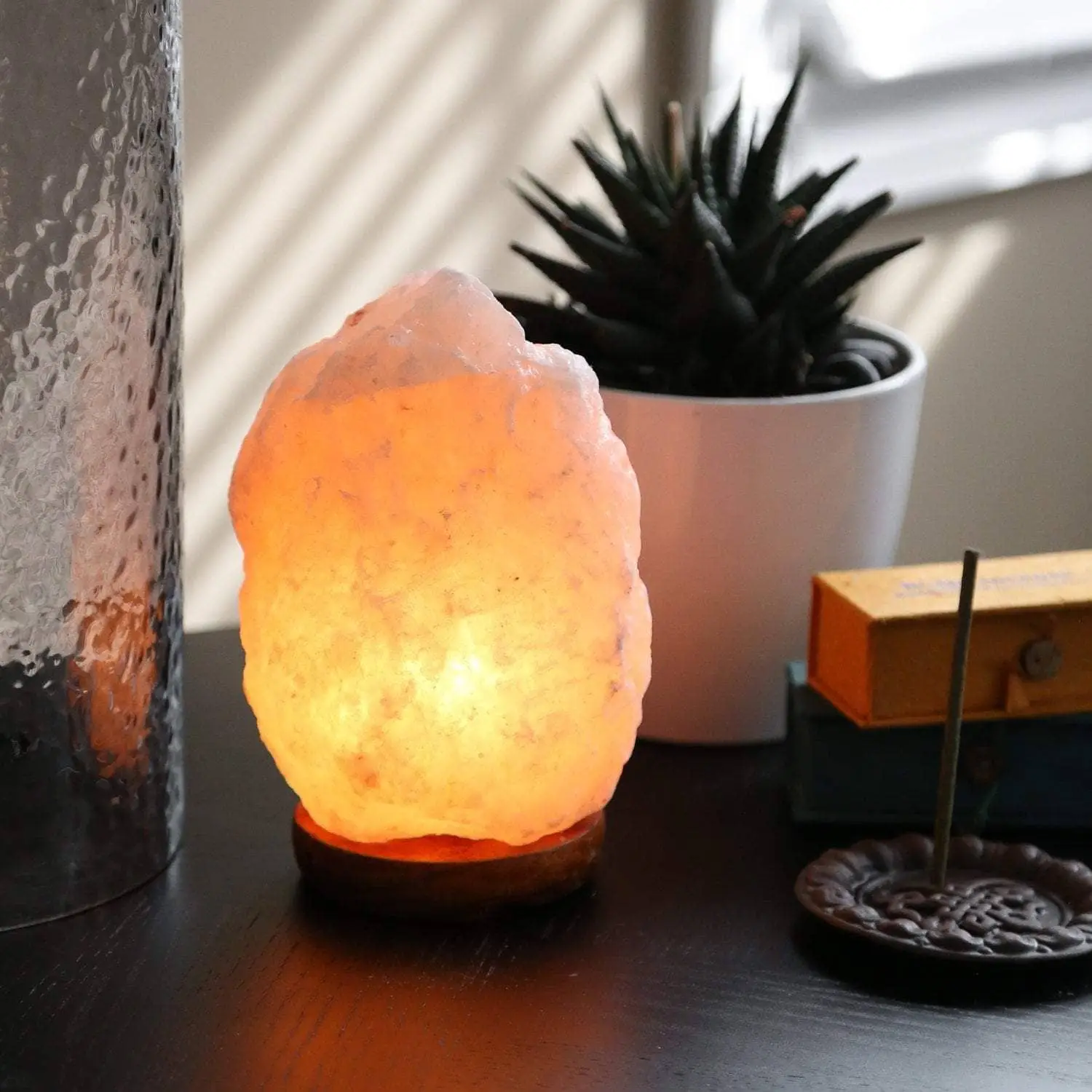 PINK CRYSTAL SALT LAMPS