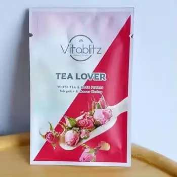 Vitablitz Organic Rose White Tea Premium