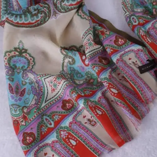 Printed Pashmina Shawls - High-quality Fabric, Luxuriously Soft Texture, Elegant Pattern Design