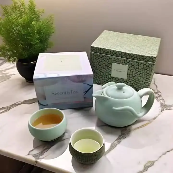 Blended Green Tea with Lavender Chamomile Relaxing