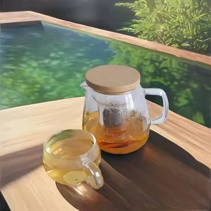 Green Tea Infused with Indonesian Chamomile Lavender