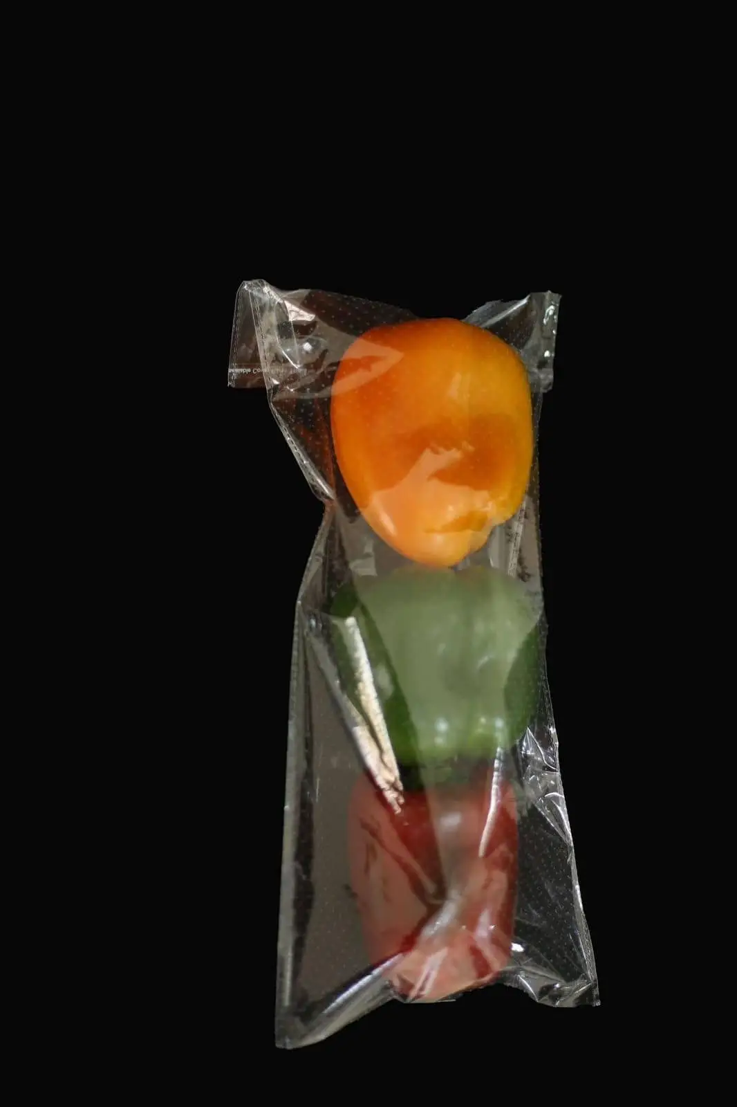 Laser perforated bag for storing leaves and peppers