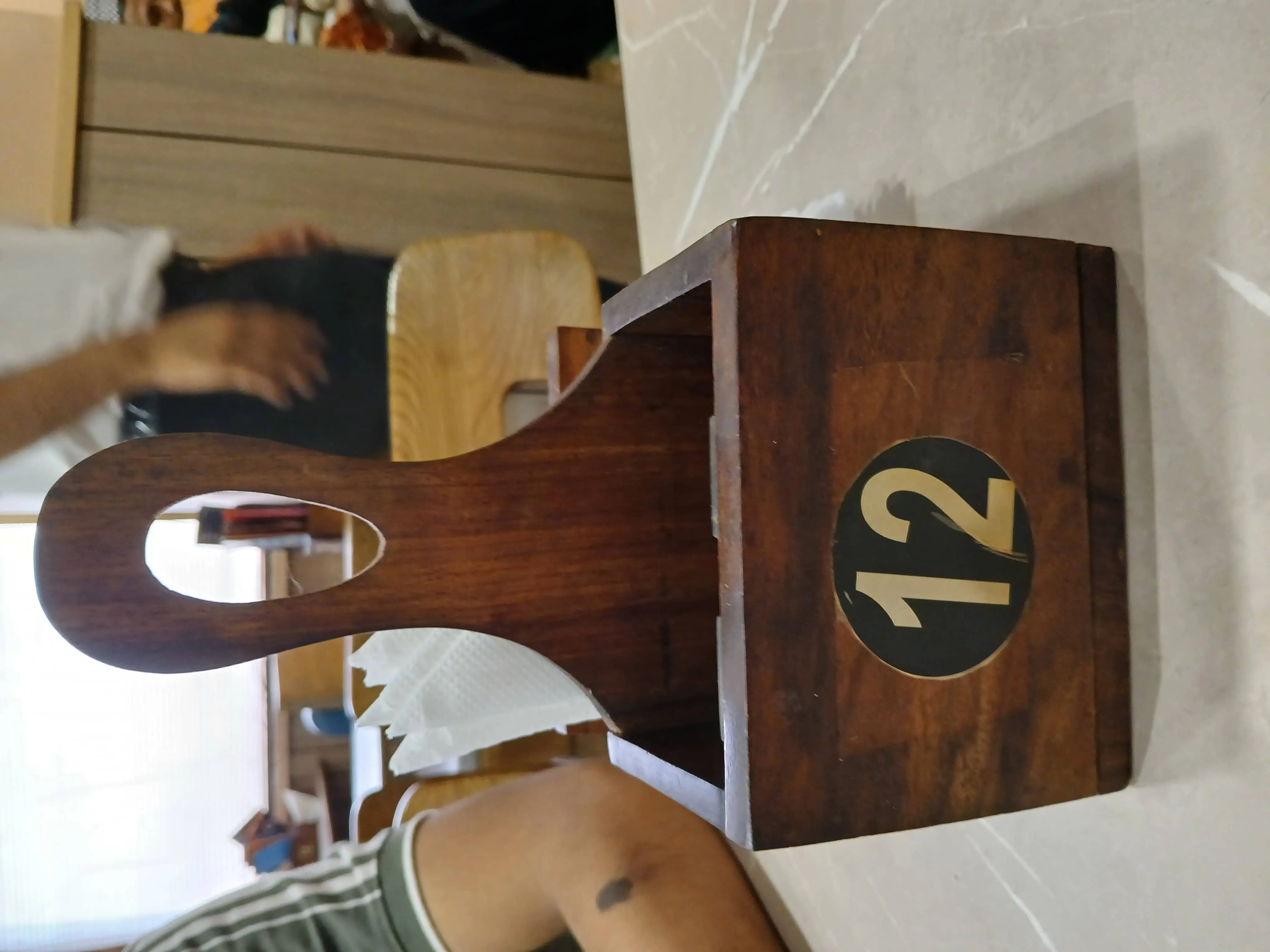 Napkin holder and Pan holder