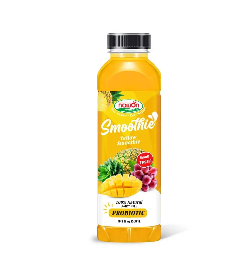Wholesale 500ml Smoothie Drink Mix Fruit Healthy Soft Drink Premium Quality OEM ODM by Nawon Beverage Supplier