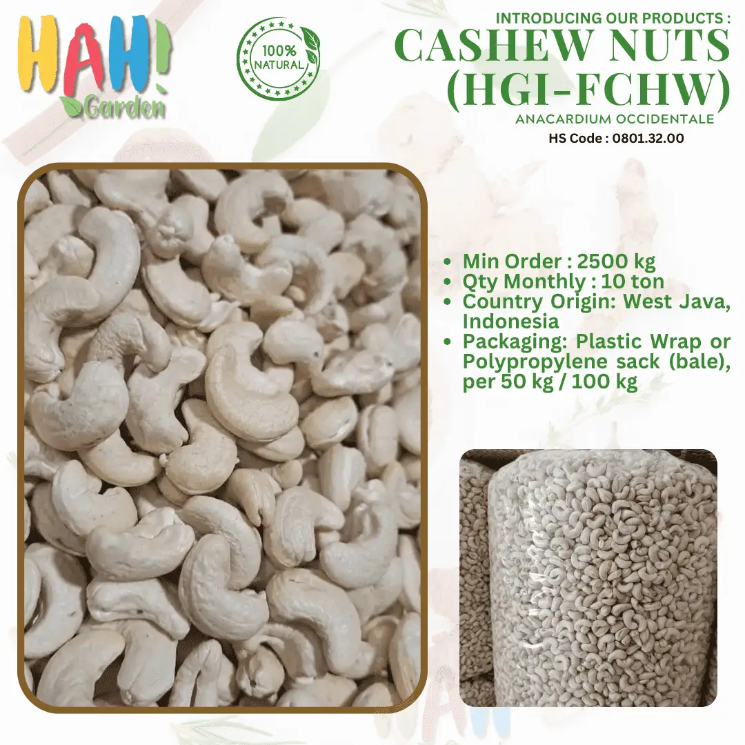 Cashew Nut Raw or Roasted