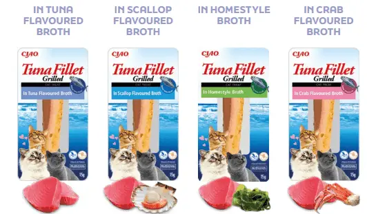 CAT TUNA FILLET GRILLED