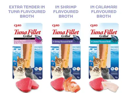 CAT TUNA FILLET GRILLED