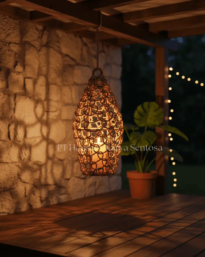 Handwoven Seagrass Lantern Lamp with Iron Frame – Rustic Boho Lighting Décor seagrass lantern lamp, handwoven boho lighting, rustic natural lamp, eco-friendly woven lantern, coastal farmhouse décor, handmade seagrass lamp, iron frame lantern light