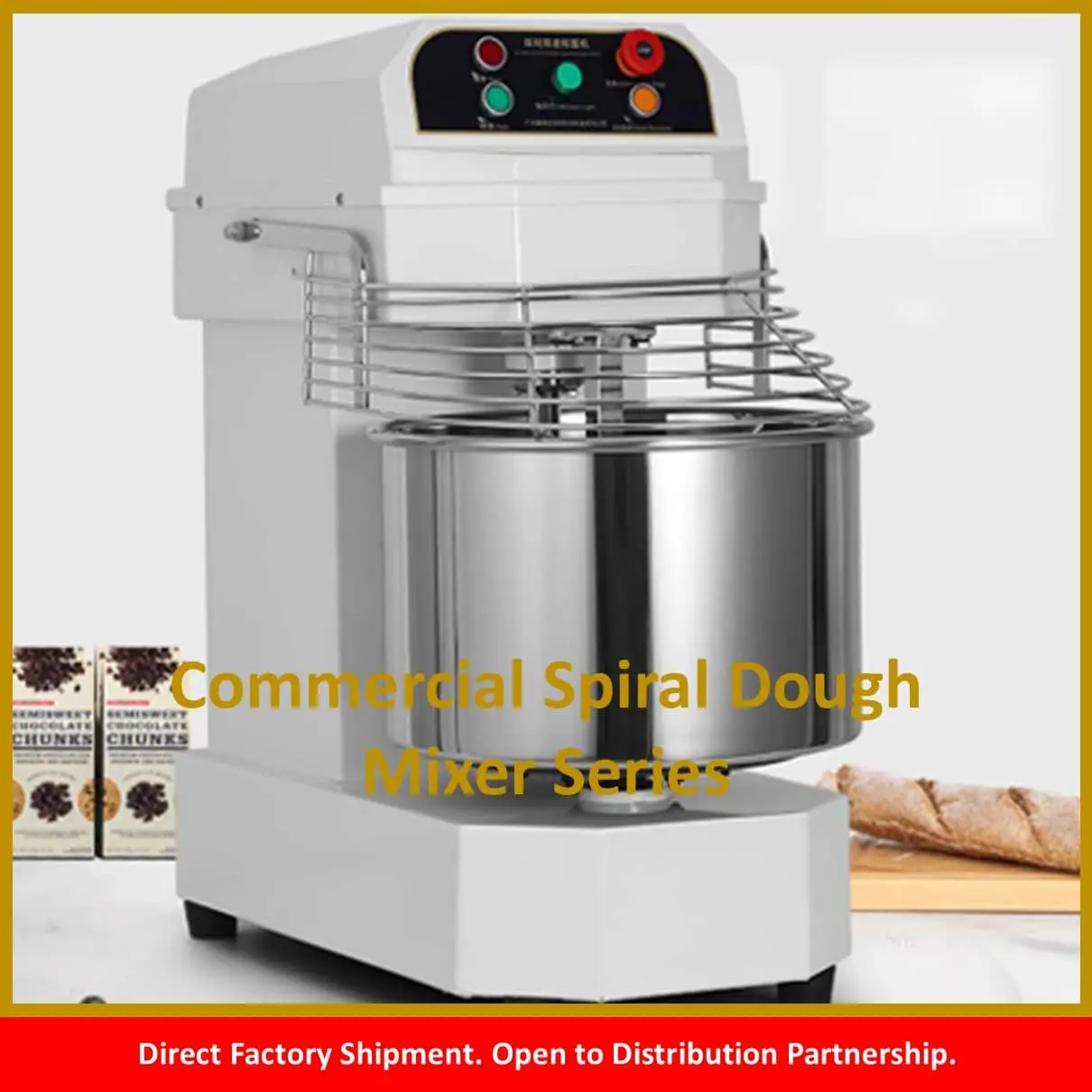 Commercial Spiral Dough Mixer Series