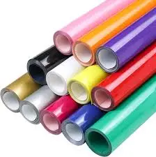 Heat transfer vinyl rolls