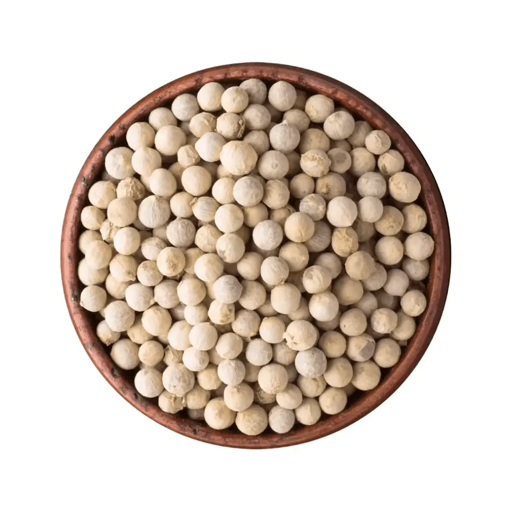 Export Quality White Peppercorns for Food Processing, Spice Manufacturing & Bulk Trade Supply