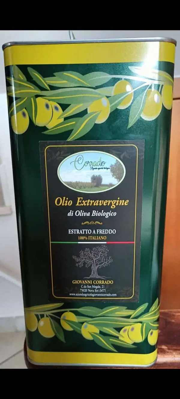 Organic Olive Oil Cold Pressed Cans