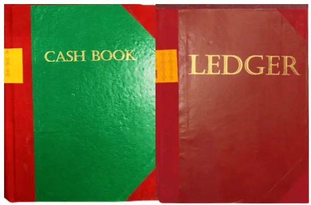Account books - copy size