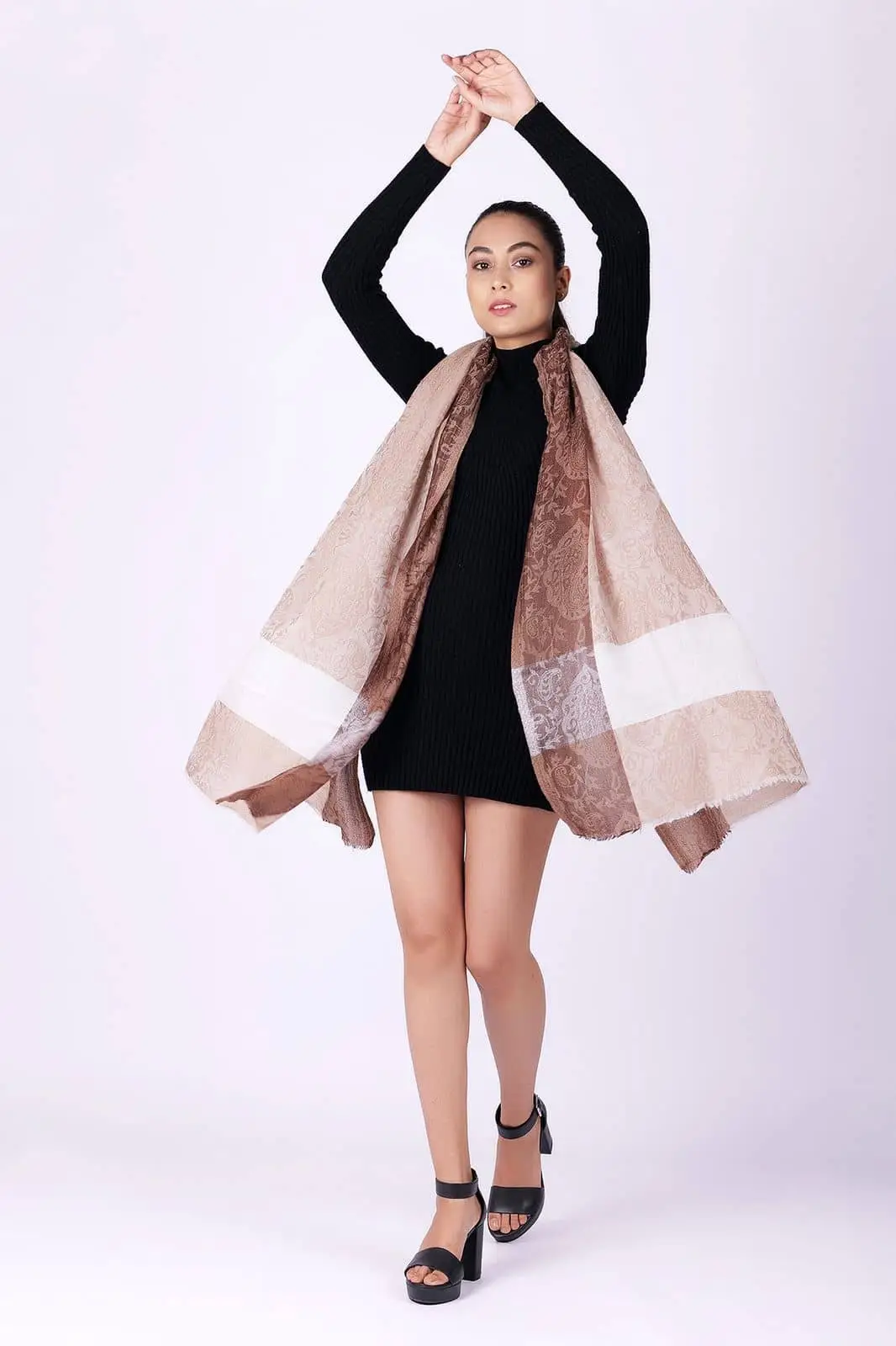 Cashmere Self Palla Stoles