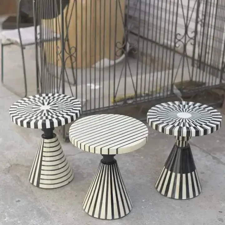 Handicraft BONE INLAY TABLE