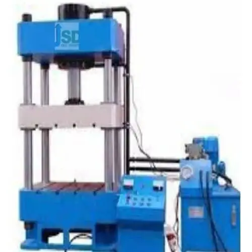 Hydraulic Press Machine - Color: Blue
