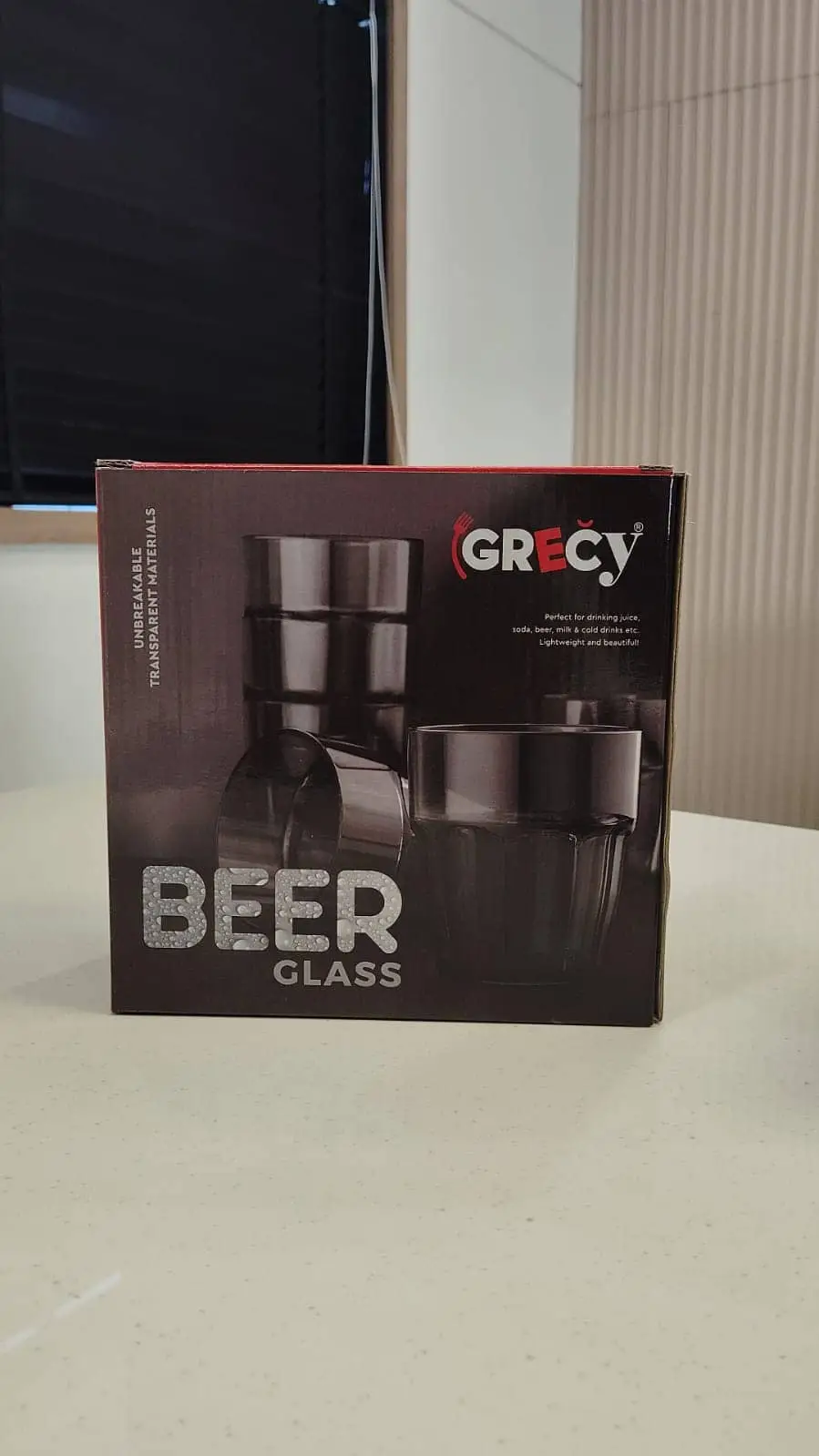 Beer Glass Printed 3ply Kitchen Accessories Box