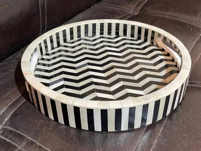 Handicrafts bone inlay trays