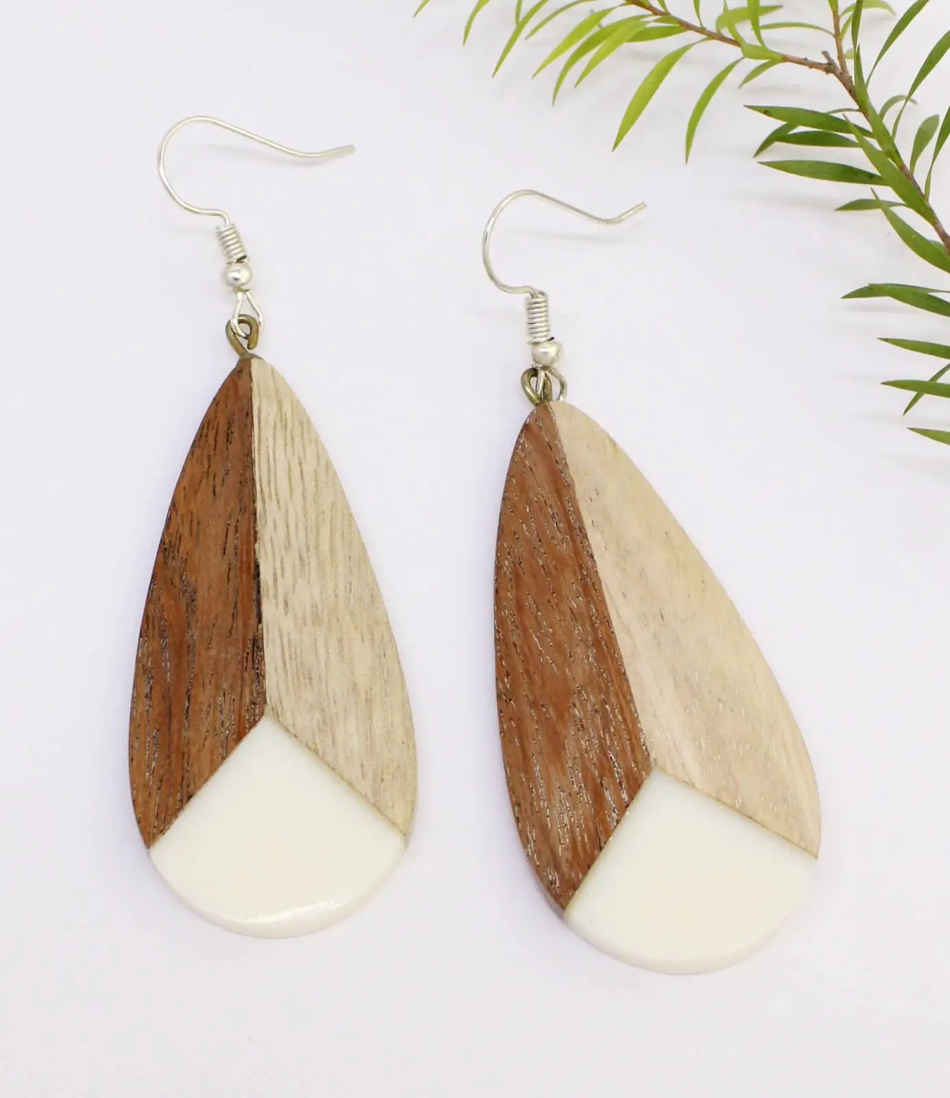 Wooden Resin Earing