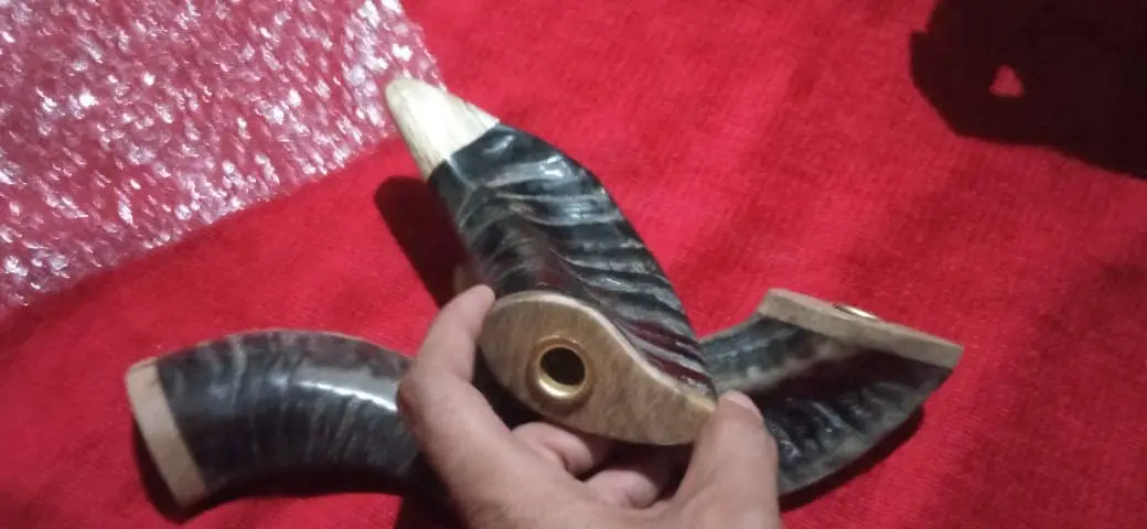 Ram ship horn smoking pipe