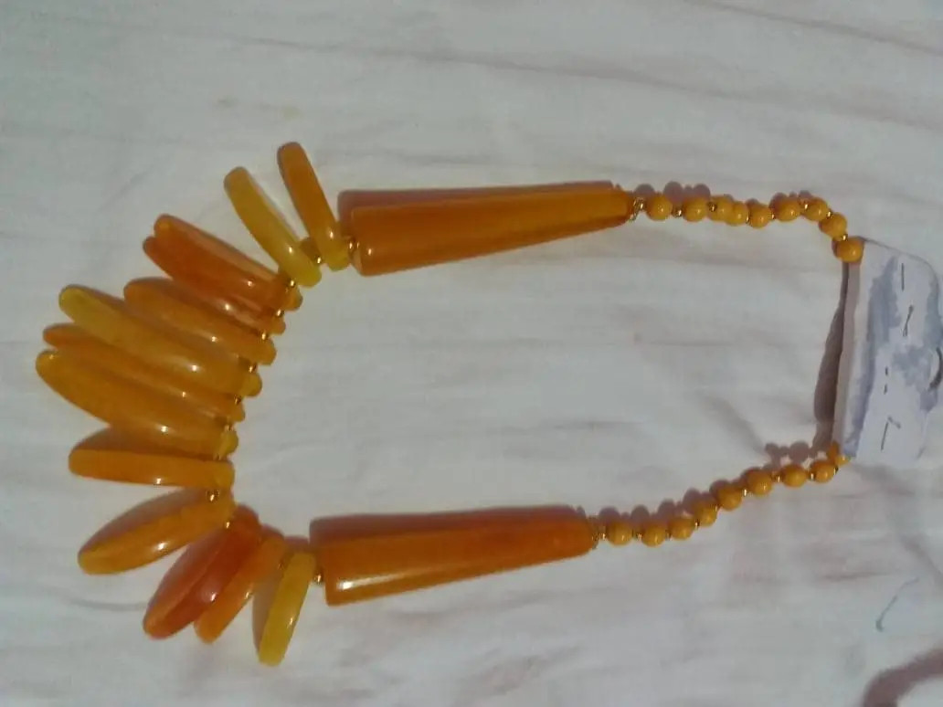 Resin necklace Jewellery