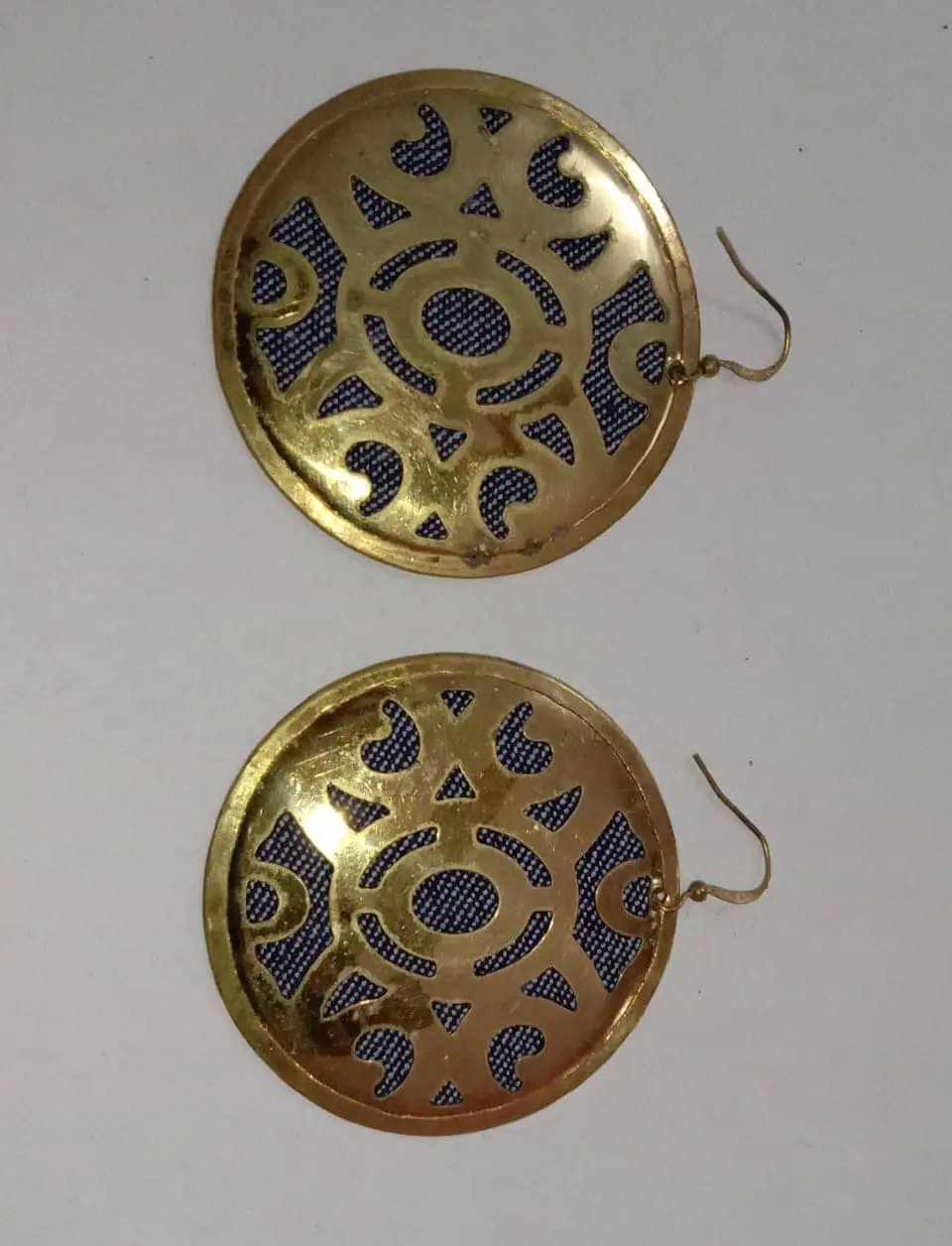 Jwellery metal earrings