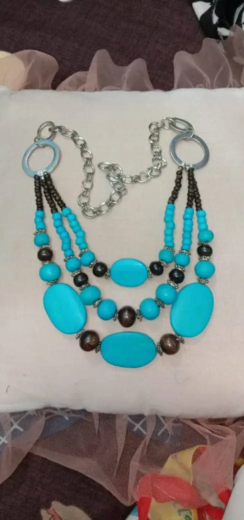 Necklace jewellery resin products
