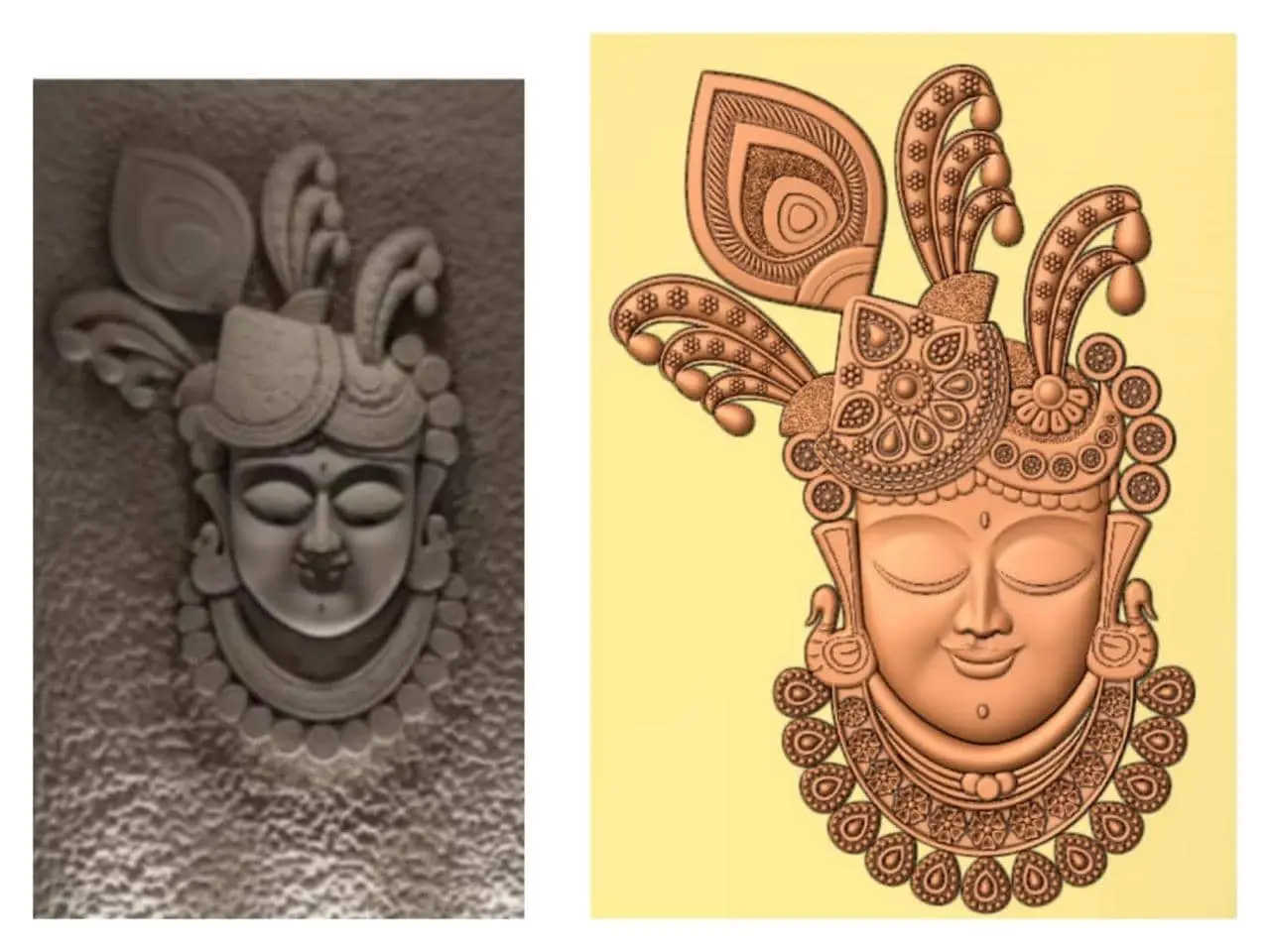 Shreenath Sandstone Carving design