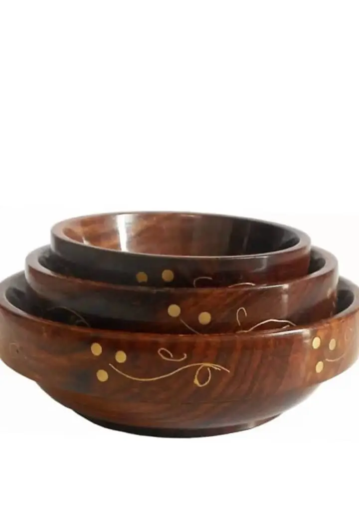 Bowl wooden antique