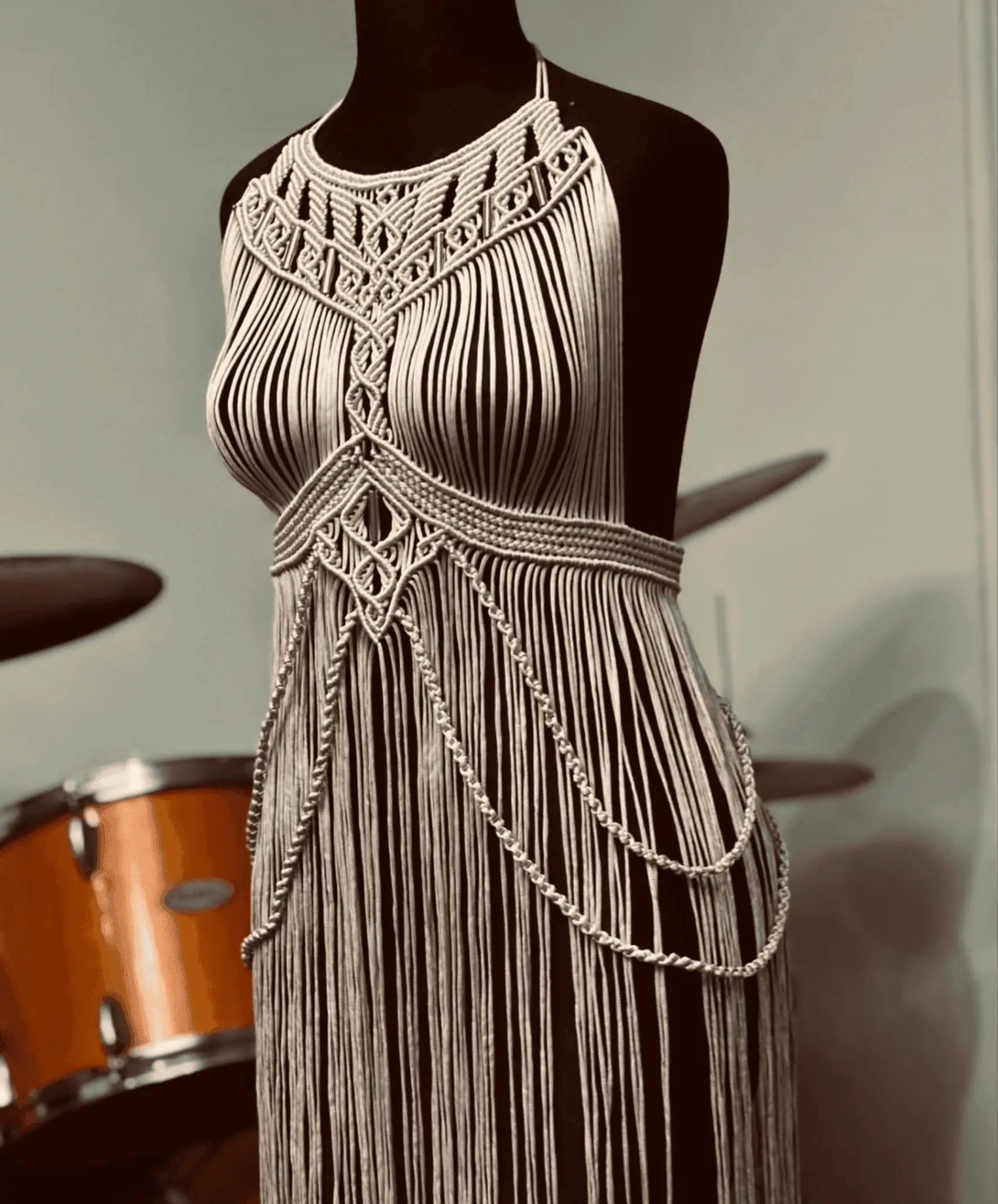 Macrame Dress - Larisa 02 Collection